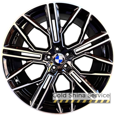 Replica 312 8.5x20 5x112 ET30 DIA66.6 Black