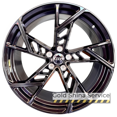 Replica D5611 9x21 5x112 ET32 DIA66.5 Black