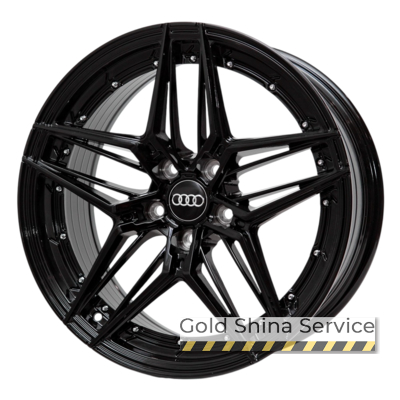 Replica Audi XF07 8x18 5x112 ET35 DIA66.6 Black
