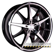 Racing Wheels H-410 7x17 5x112 ET40 DIA73.1 BK/FP