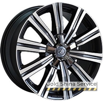 Replica Lexus (LX1003) 8.5x21 5x150 ET54 DIA110.1 BKF