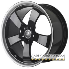 Stilauto Futura 7.5x17 5x112 ET40 DIA66.5 Black