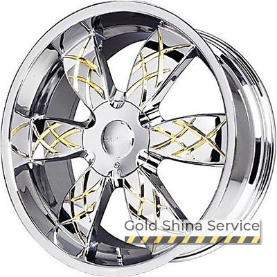 Диски Verde V54 Poison 8.5x20 6x139.7 ET25 DIA108.1 Gold
