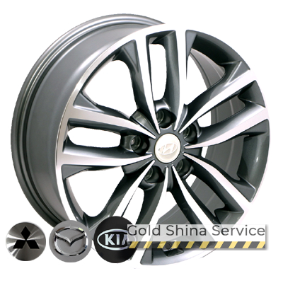Диски Zorat Wheels BK846 7.5x18 5x114.3 ET40 DIA67.1 GP