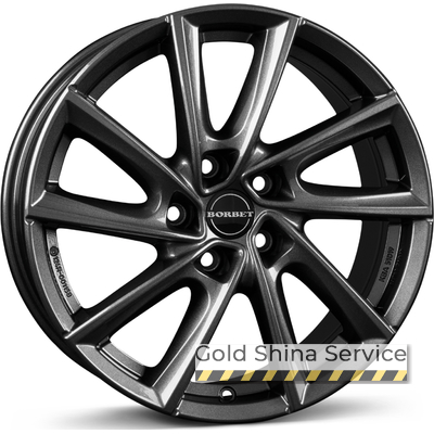 Диски Borbet V 7x17 5x112 ET48.5 DIA66.5 ANTHR