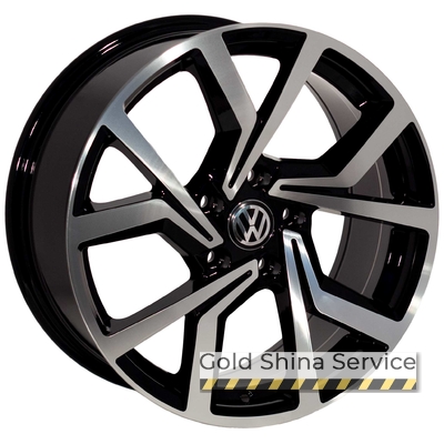 Zorat Wheels BK5125 7.5x17 5x100 ET45 DIA57.1 BKP