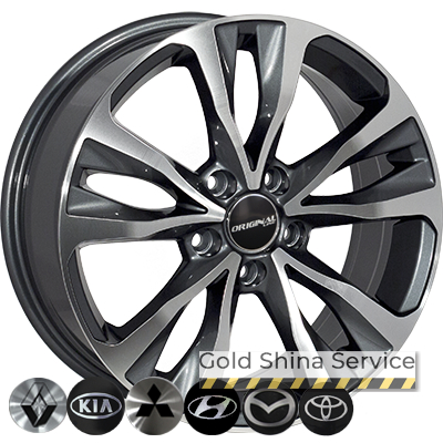 Диски Zorat Wheels BK5212 7x17 5x114.3 ET45 DIA67.1 GP