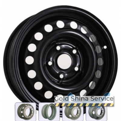 Диски Kapitan Сталь 6.5x16 5x114.3 ET46 DIA67 Black