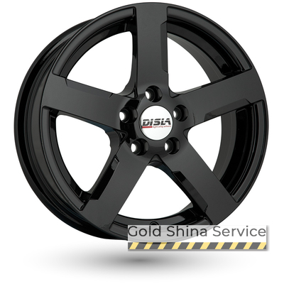 Disla Tornado 6.5x15 5x139.7 ET40 DIA98.5 Black