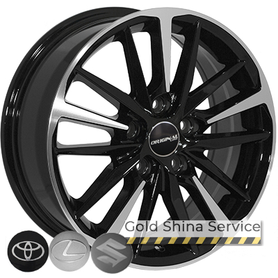 Zorat Wheels BK5342 6.5x16 5x114.3 ET45 DIA60.1 BP