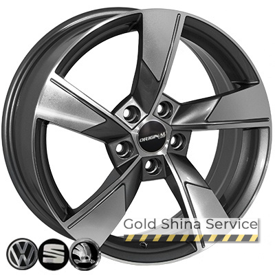 Диски ZF SK522 7x17 5x112 ET40 DIA57.1 GMF