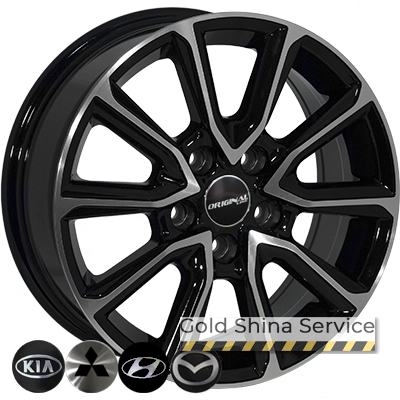 Диски Zorat Wheels BK5344 6.5x16 5x114.3 ET35 DIA67.1 BP