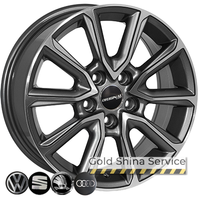 Zorat Wheels BK5344 6.5x16 5x112 ET40 DIA57 GP