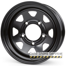 Dotz Dakar 6x15 5x139.7 ET0 DIA110 Black