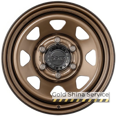 Диски Dotz Dakar 7x16 6x139.7 ET13 DIA110.1 Matt bronz