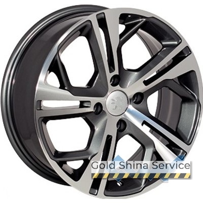Диски Replica Peugeot PG5139 6.5x15 4x108 ET18 DIA65.1 GMF