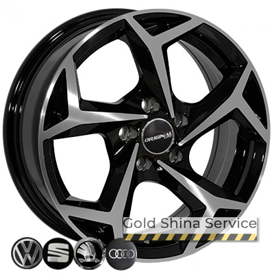Replica Volkswagen (BK5340) 6x15 5x108 ET37 DIA65.1 BP