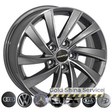 Zorat Wheels BK5290 6.5x16 5x105 ET39 DIA56.6 GP