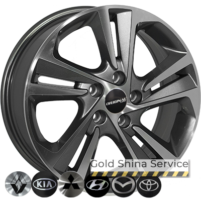 Диски ZF 5258 7x17 5x114.3 ET48 DIA67.1 GMF