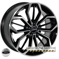 Zorat Wheels BK5433 7.5x17 5x108 ET50 DIA63.4 Zorat Wheels BK5433 7.5x17 5x108 ET50 DIA63.4