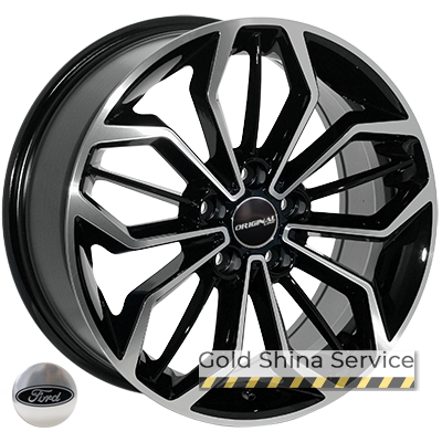Zorat Wheels BK5433 7.5x17 5x108 ET50 DIA63.4