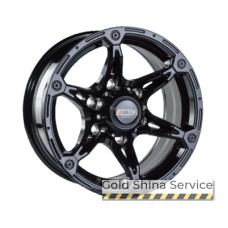JH 5821 7x15 6x139.7 ET0 DIA106.1 Black
